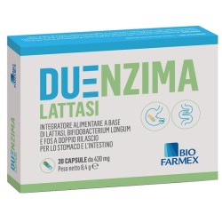 Biofarmex Duenzima Lattasi 20 Capsule Da 421 Mg