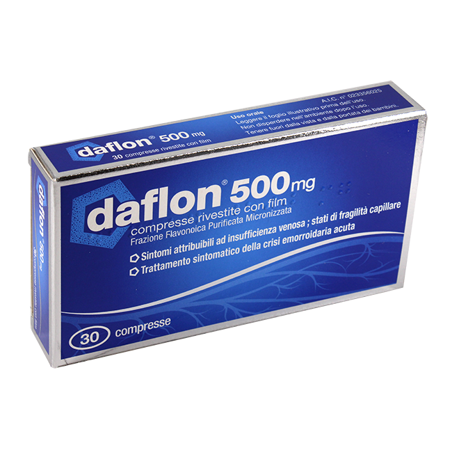 Gmm Farma Daflon 30 Compresse Rivestite 500mg