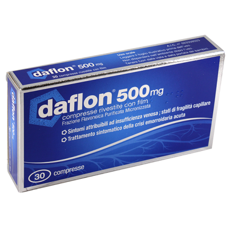 Gmm Farma Daflon 30 Compresse Rivestite 500mg