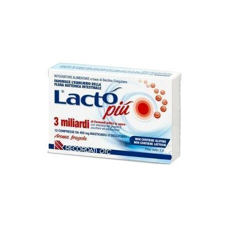 Recordati Lacto Piu 3 Miliardi 15 Compresse Da 500 Mg