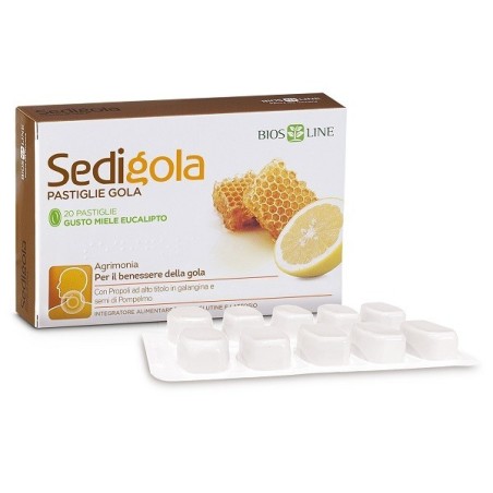 Bios Line Apix Sedigola Miele Eucalipto 20 Pastiglie