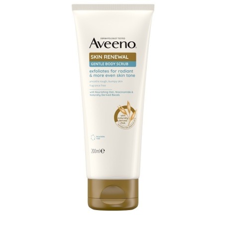 tubo da 200 ml di Aveeno Skin Renewal Body Scrub