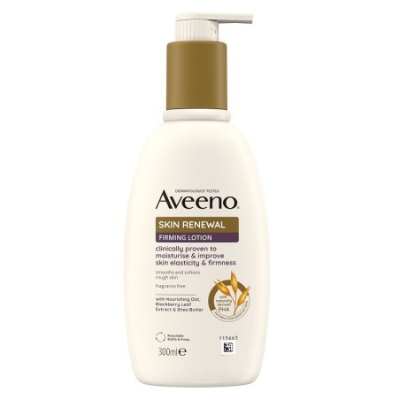 Flacone da 300 ml di Aveeno Skin Renewal Crema Rassodante Pump