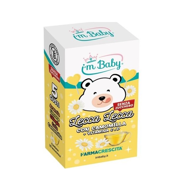 IMBABY LeccaLecca Camom.20pz IMBABY LeccaLecca Camom.20pz