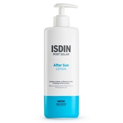 Flacone co dispenser da 400 Ml di Isdin Aftersun Lotion