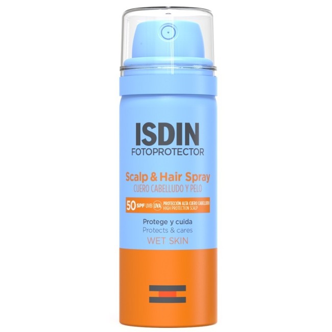Flacone da 50 ml di Isdin Scalp & Hair Spray Spf50 Flacone da 50 ml di Isdin Scalp & Hair Spray Spf50