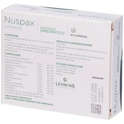 Lehning Laboratoires Nuspax 60 Compresse Masticabili