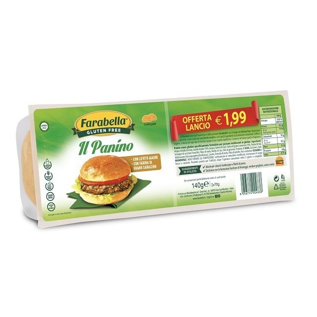 Bioalimenta Farabella Il Panino Promo 140 G