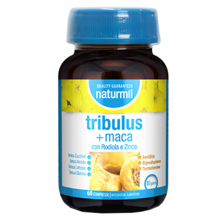 Dietmed Italia Naturmil Tribulus+maca 60 Compresse