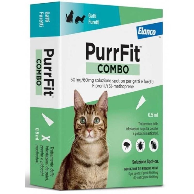 Chanelle Pharmac. Manufact. Purrfit Combo 6pip Gatti Furet