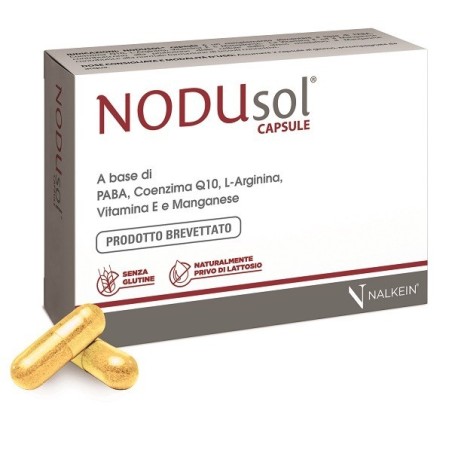 Nalkein Pharma Nodusol 30 Capsule 610 Mg Prodotto Brevettato Senza Glutine Naturalmente Privo Di Lattosio