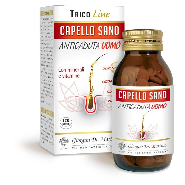 Dr. Giorgini Capello Sano Anticaduta Uomo 120 Pastiglie 600 Mg