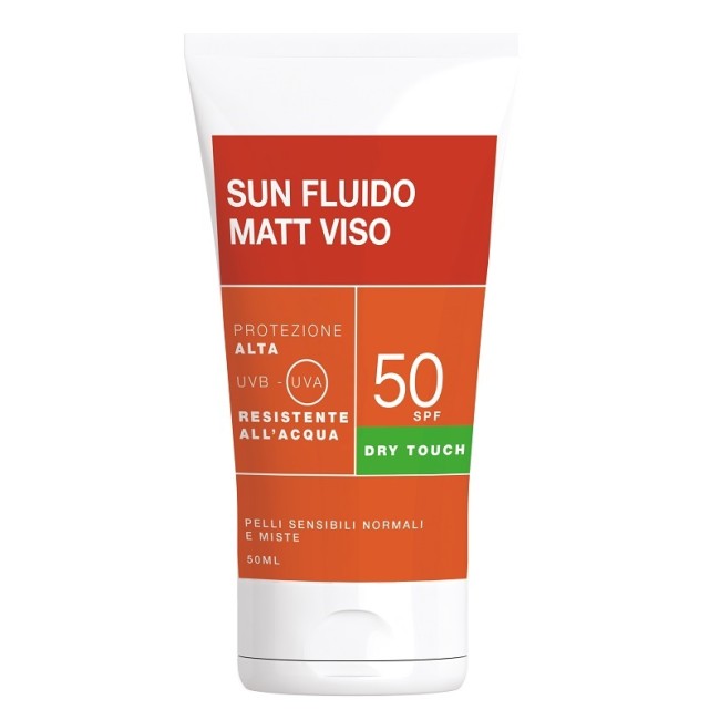 Tubo da 50 ml di L. R. B. Laboratorio Di Ricerche Biochimiche Fpr Sun Fluido Matt Spf50