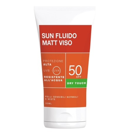 Tubo da 50 ml di L. R. B. Laboratorio Di Ricerche Biochimiche Fpr Sun Fluido Matt Spf50
