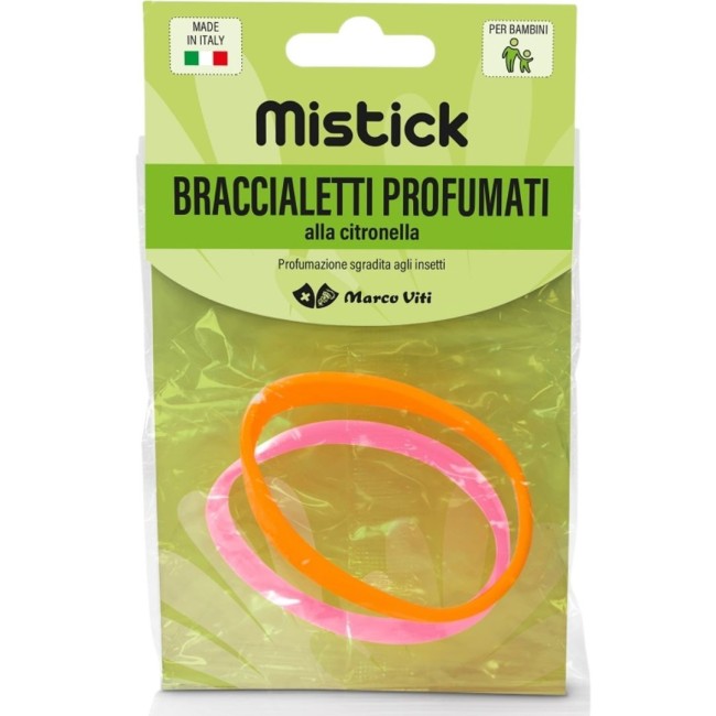 Marco Viti Mistick Braccialetti Rosa + Arancia 2 Pezzi