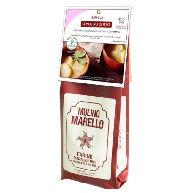 Mulino Marello Semolino Di Riso 500 G