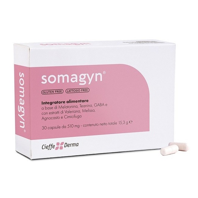 Cieffe Derma Somagyn 30 Capsule 510 Mg Senza Glutine Senza Lattosio
