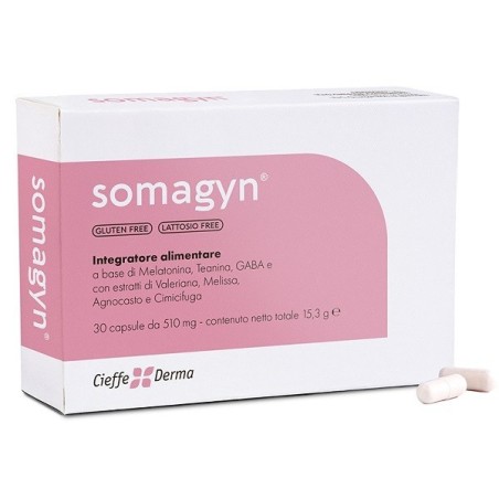 Cieffe Derma Somagyn 30 Capsule 510 Mg Senza Glutine Senza Lattosio