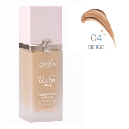 Bionike Defence Color Lifting Fondotinta Anti Age 04 Beige 30 Ml