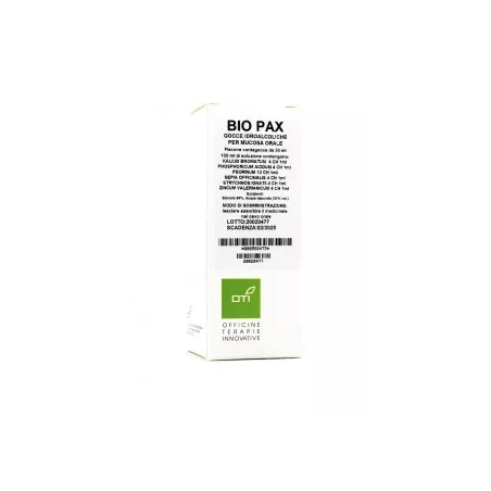 Oti Officine Terapie Innovative Bio Pax Gocce Mucosa Orale 50ml