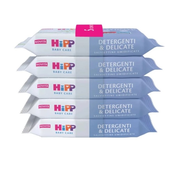 Hipp Salviettine Detergenti&delicate 5x48 Pezzi