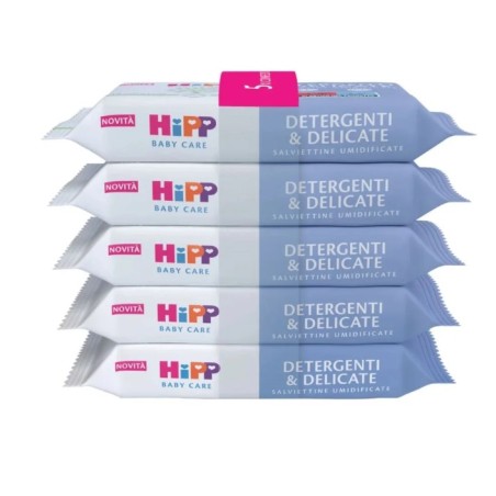 Hipp Salviettine Detergenti&delicate 5x48 Pezzi