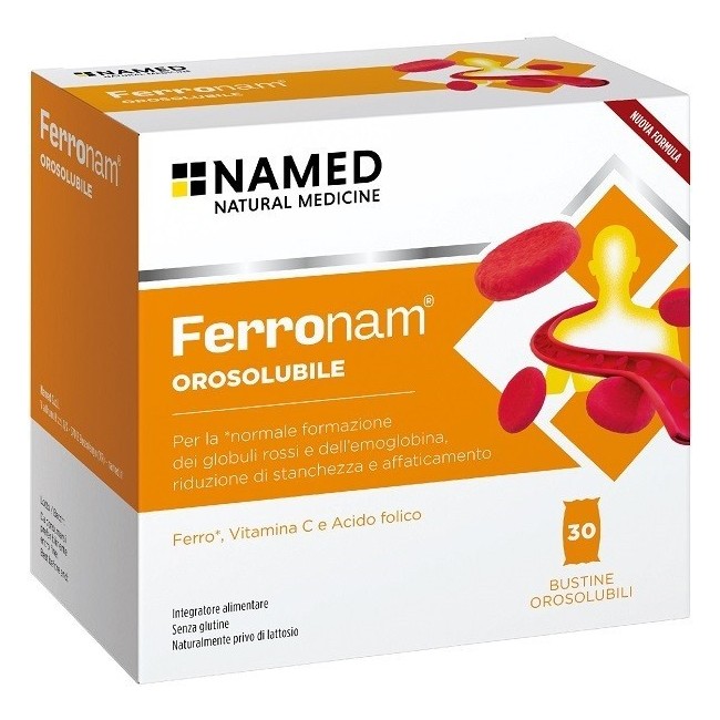 Named Ferronam Orosolubile 30 Bustine 1,5 G