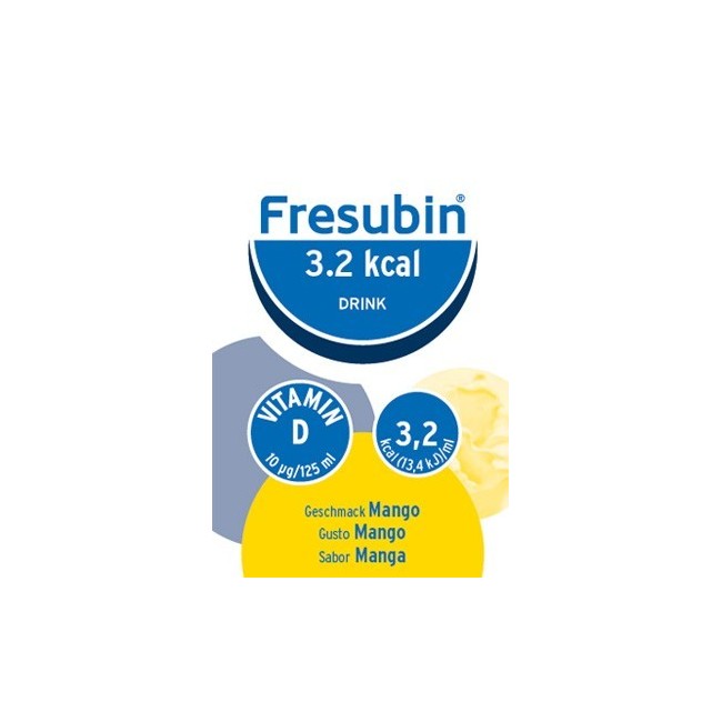 Fresenius Kabi Fresubin 3,2 Kcal Drink Mango 4 X 125 Ml