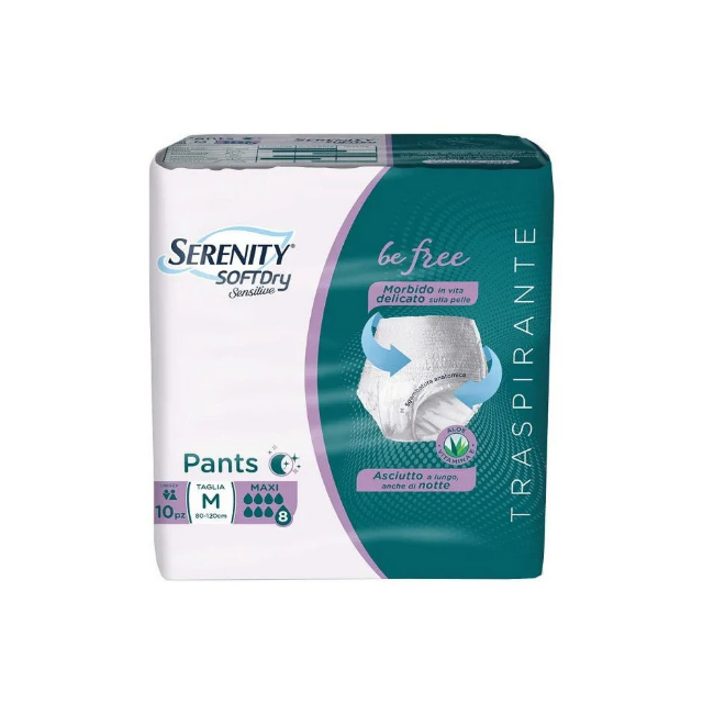 Serenity Pants Maxiplus M 10 Pezzi