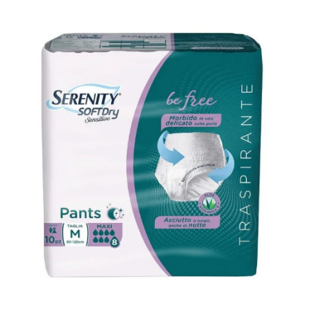 Serenity Pants Maxiplus M 10 Pezzi
