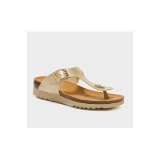 Scholl Shoes - Scholl Boa Vista Synlam W Light Gold 41