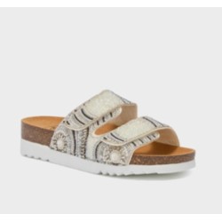 Scholl Cadice 2 Straps Synmic W White 37