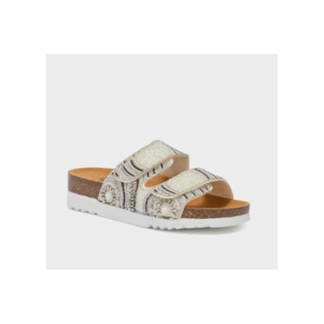 Scholl Shoes - Scholl Cadice 2 Straps Synmic W White 39