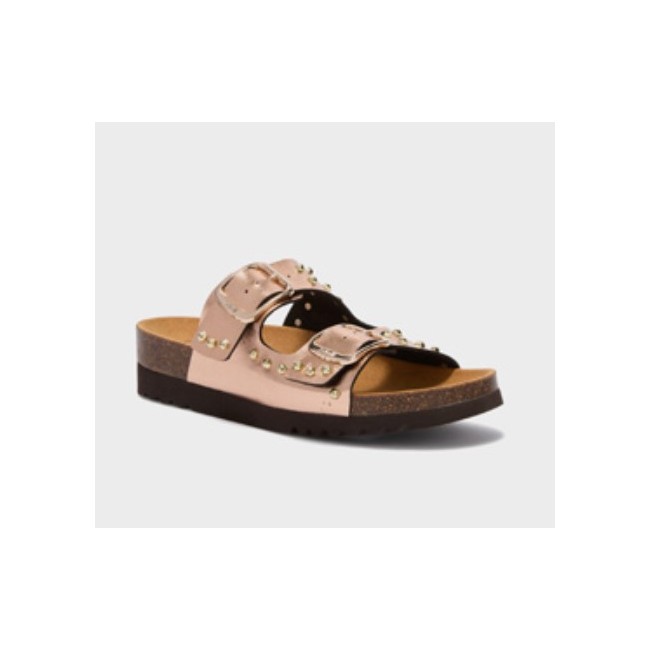 Scholl Shoes - Scholl Luce 2 Straps Sandalo Synlam W Bronze 41