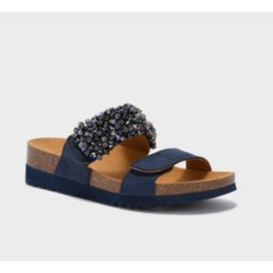 Scholl Sahara 2 Straps Synmic W Navy Blue 40