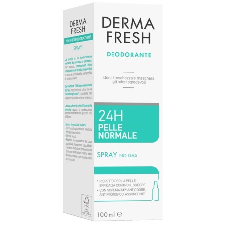 Meda Pharma Dermafresh 24h Pelle Normale Spray 100 Ml