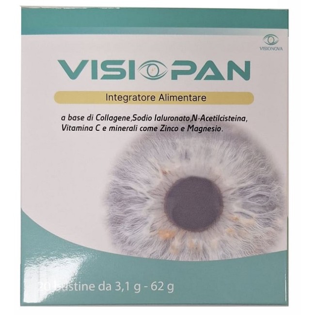 Visionova Visiopan 20 Bustine Da 3,1 G Con Edulcorante