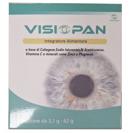 Visionova Visiopan 20 Bustine Da 3,1 G Con Edulcorante