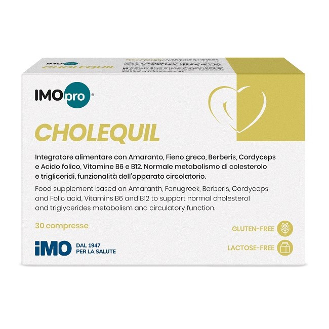 Imopro Cholequil 30 Compresse Nuova Formulazione