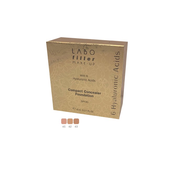 Labo Fondotinta Compatto Correttore Spf 30 63
