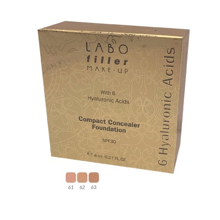 Labo Fondotinta Compatto Correttore Spf 30 63
