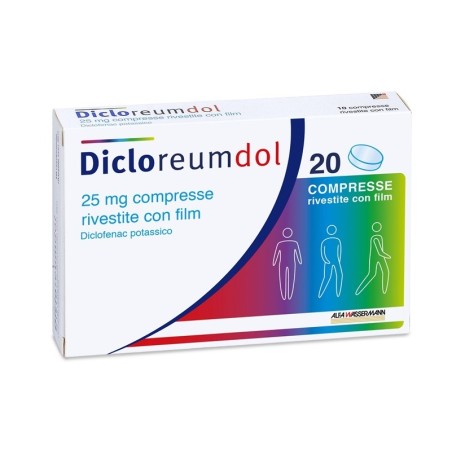 Doc Generici Muscadvance 25 Mg Compresse Rivestite Con Film Diclofenac Potassico