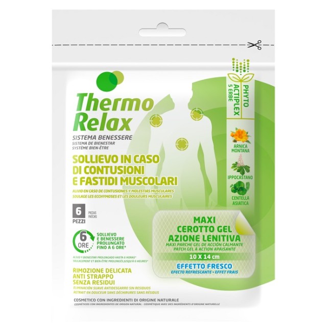 Alsipharma Thermo Relax Fito Dol Schiena/spalla Cerotti 6 Pezzi