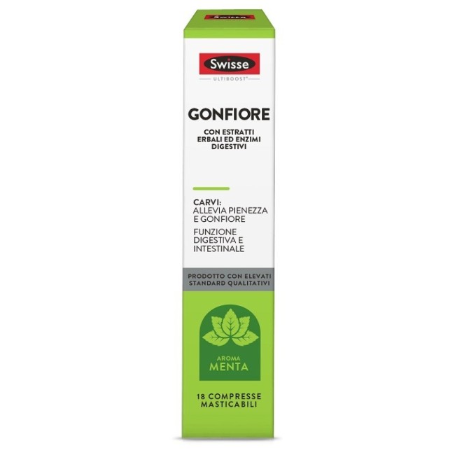 Health And Happiness Swisse Gonfiore 18 Compresse Masticabili