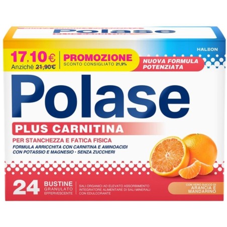 Haleon Polase Plus Carnitina Promo 24 Bustine