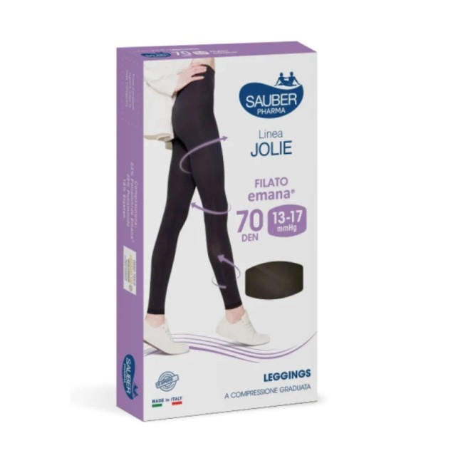 Desa Pharma Calza Sauber Jolie Leggings Emana 70 Nero L