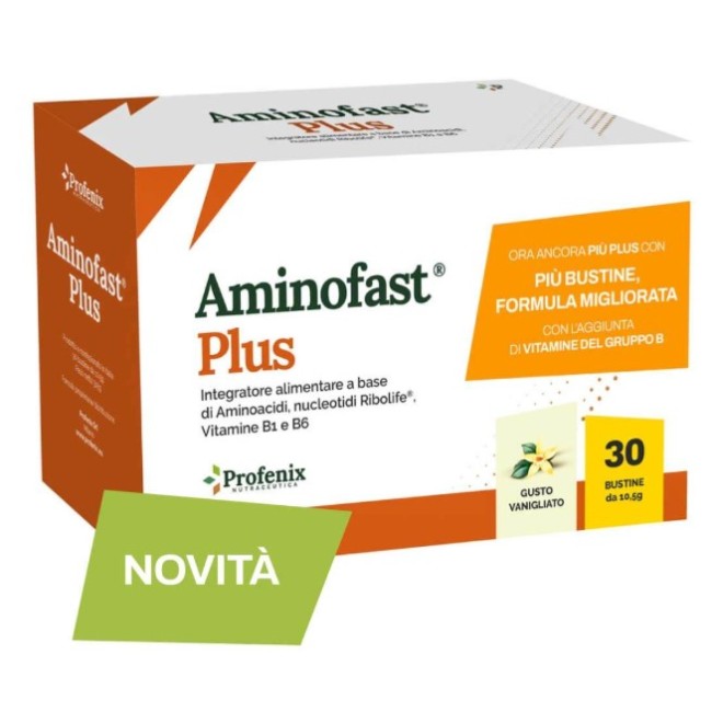 Profenix Aminofast Plus 30 Bustine Gusto Vanigliato
