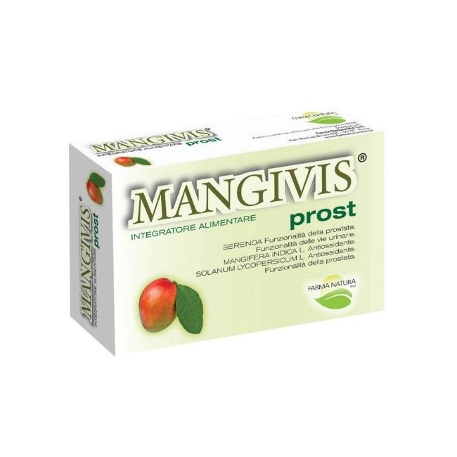 30 capsule da 550 mg cad di Farma Natura Bio Mangivis Prost 30 capsule da 550 mg cad di Farma Natura Bio Mangivis Prost