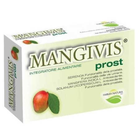 30 capsule da 550 mg cad di Farma Natura Bio Mangivis Prost 30 capsule da 550 mg cad di Farma Natura Bio Mangivis Prost