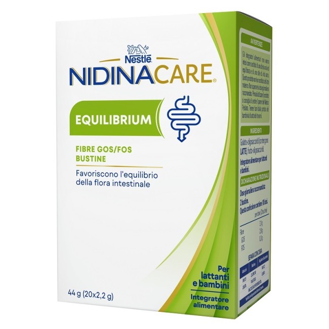 Nestl&egrave; Nidinacare Equilibrium 20 Bustine Da 2,2 G Senza Glutine